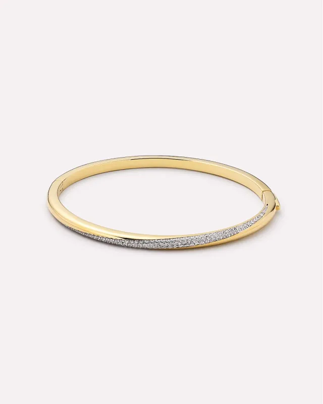 Gold Bangle Bracelet - Kira Bracelet sold by Boston Proper