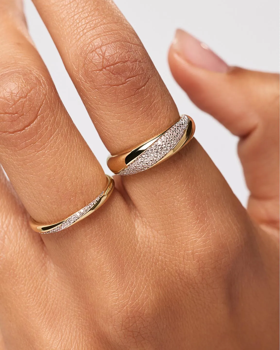 Gold Band Ring - Kira Slim Ring sold by Boston Proper product image thumbnail 2