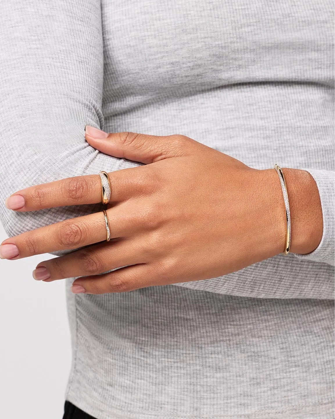 Gold Band Ring - Kira Slim Ring sold by Boston Proper product image thumbnail 4