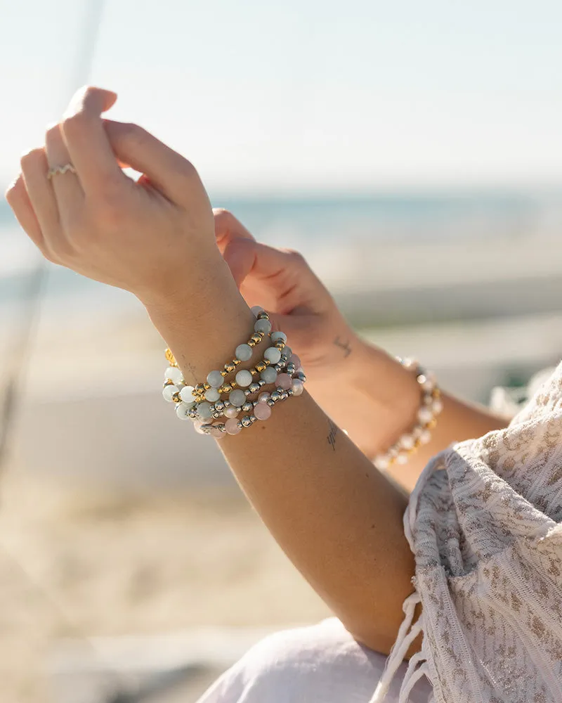 Day by Day Collection- Hemimorphite Gemstone Bracelet sold by Boston Proper product image thumbnail 4
