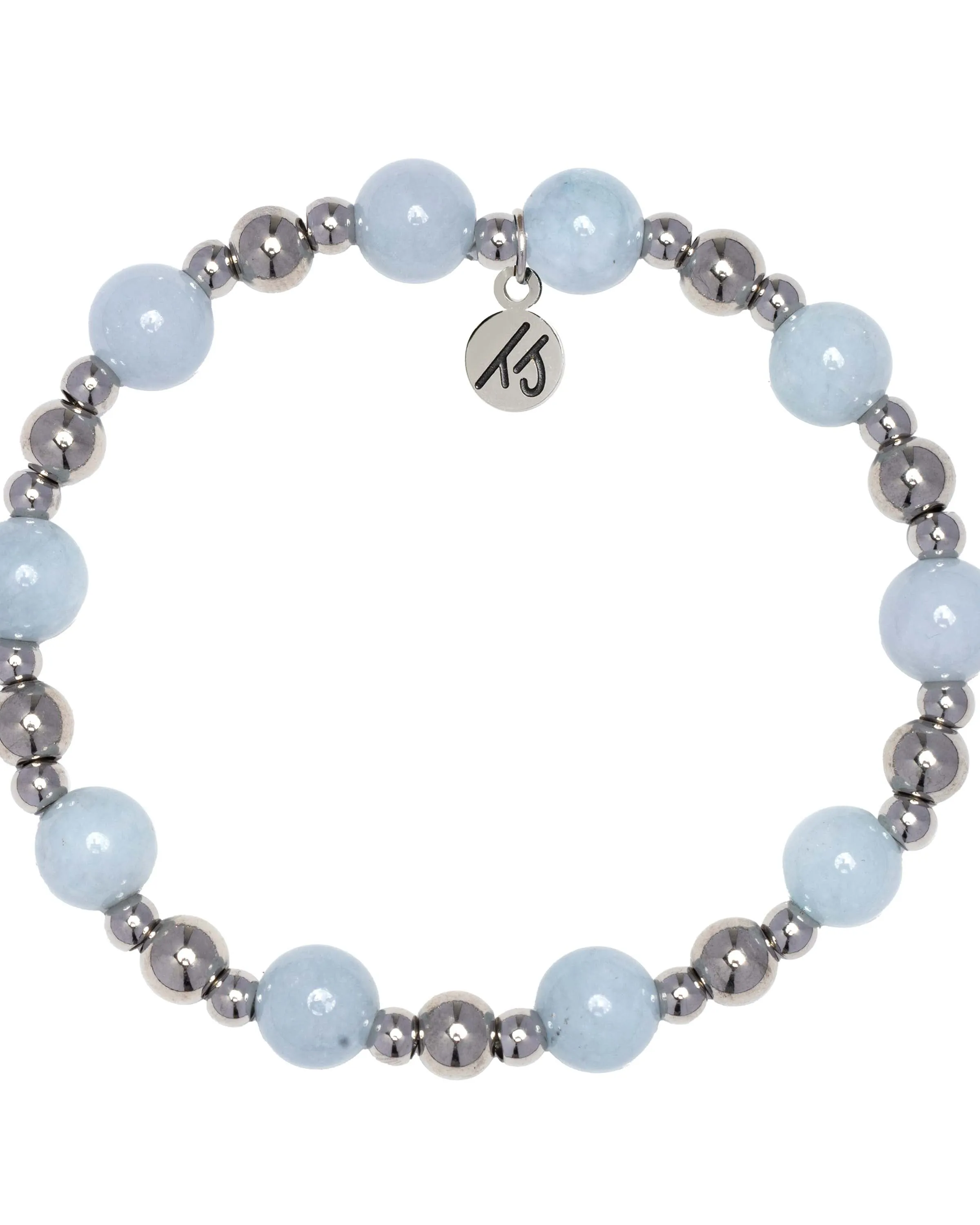 Day by Day Collection- Blue Aquamarine Gemstone Bracelet sold by Boston Proper