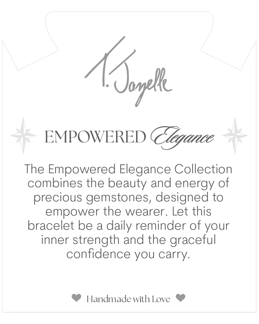 Gold Empowered Elegance Collection- White Cats Eye Gemstone Bracelet sold by Boston Proper product image thumbnail 2