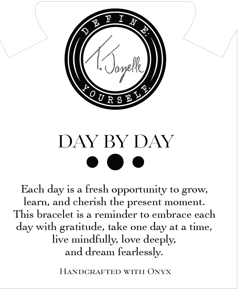 Day by Day Collection- Onyx Gemstone Bracelet sold by Boston Proper product image thumbnail 2