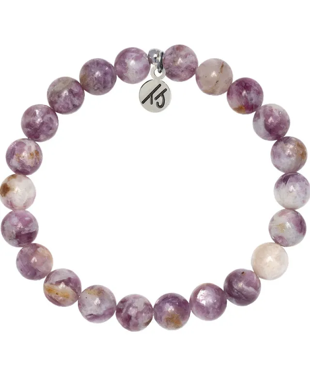 Defining Bracelet- Calming Bracelet with Lepidolite Quartz Gemstones sold by Boston Proper