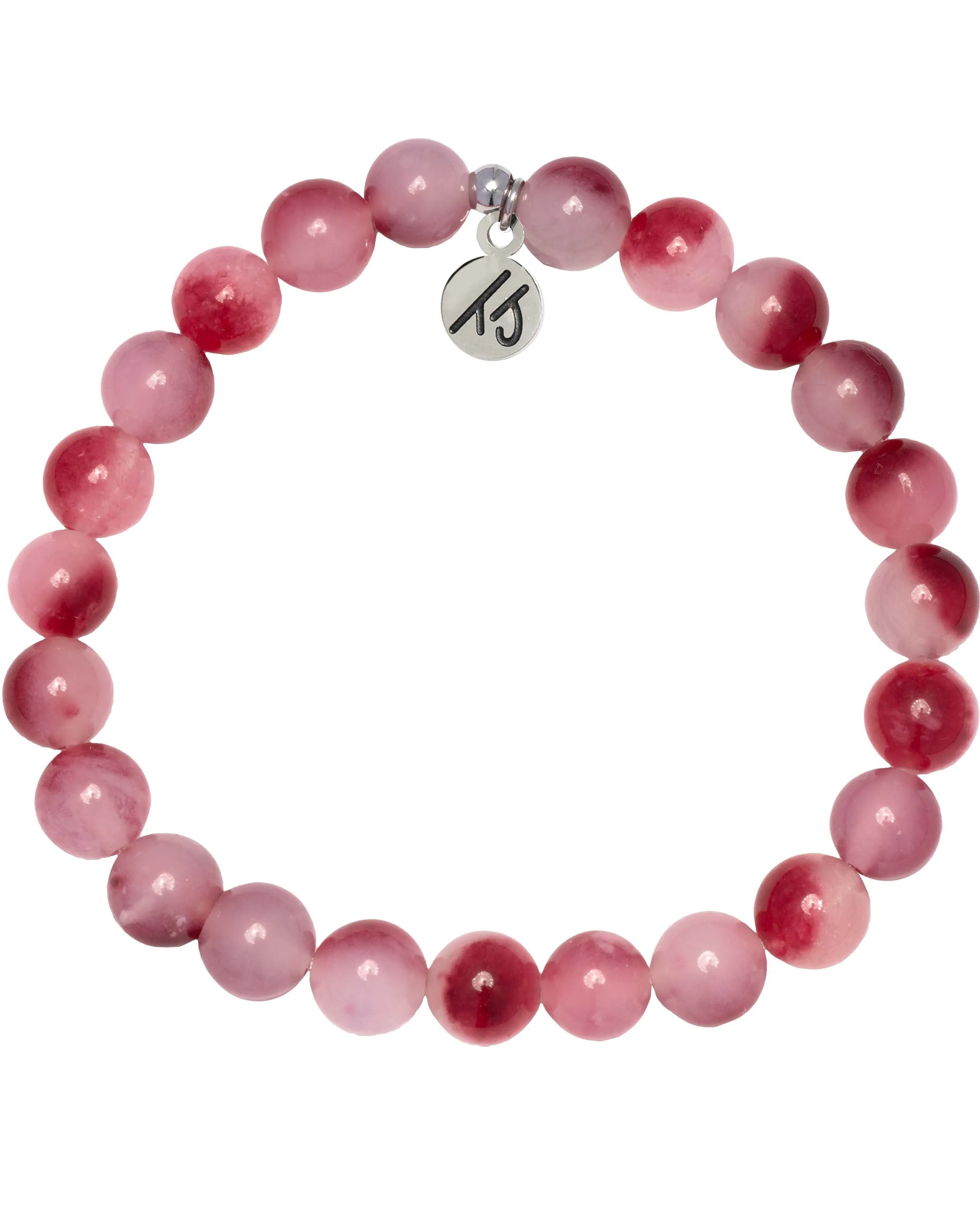Defining Bracelet-Passion Bracelet with Cherry Jade Gemstones sold by Boston Proper