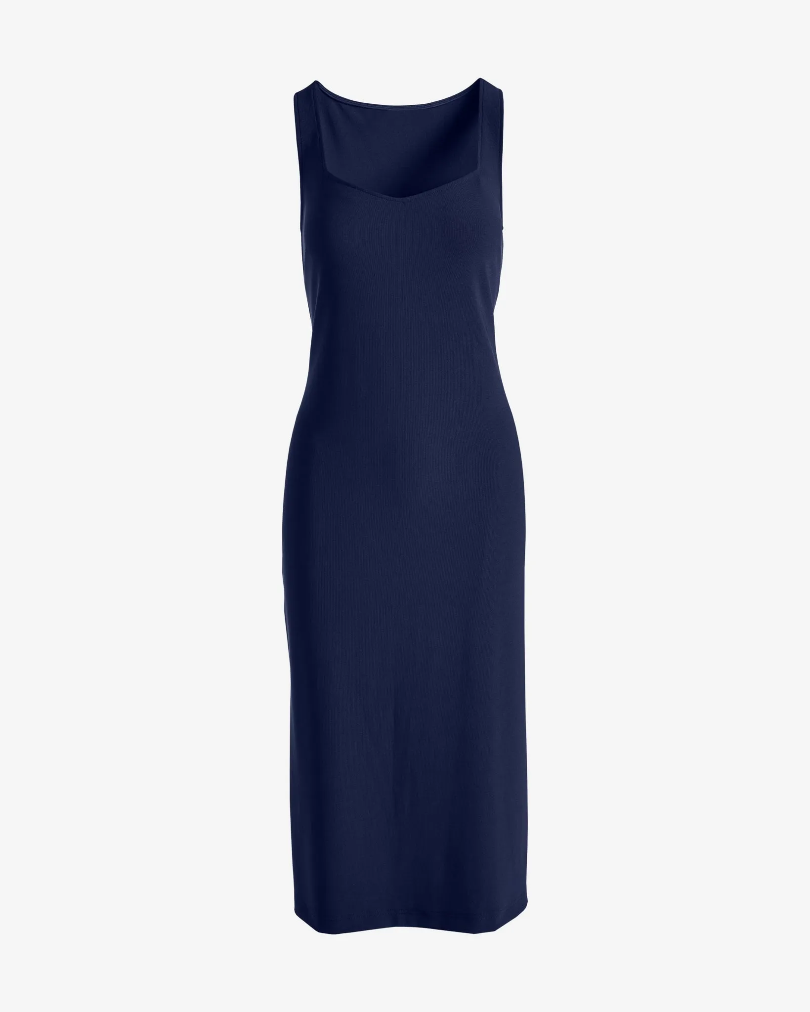 Beyond Travel Sweetheart Neckline Midi Dress Maritime Navy sold by Boston Proper product image thumbnail 2