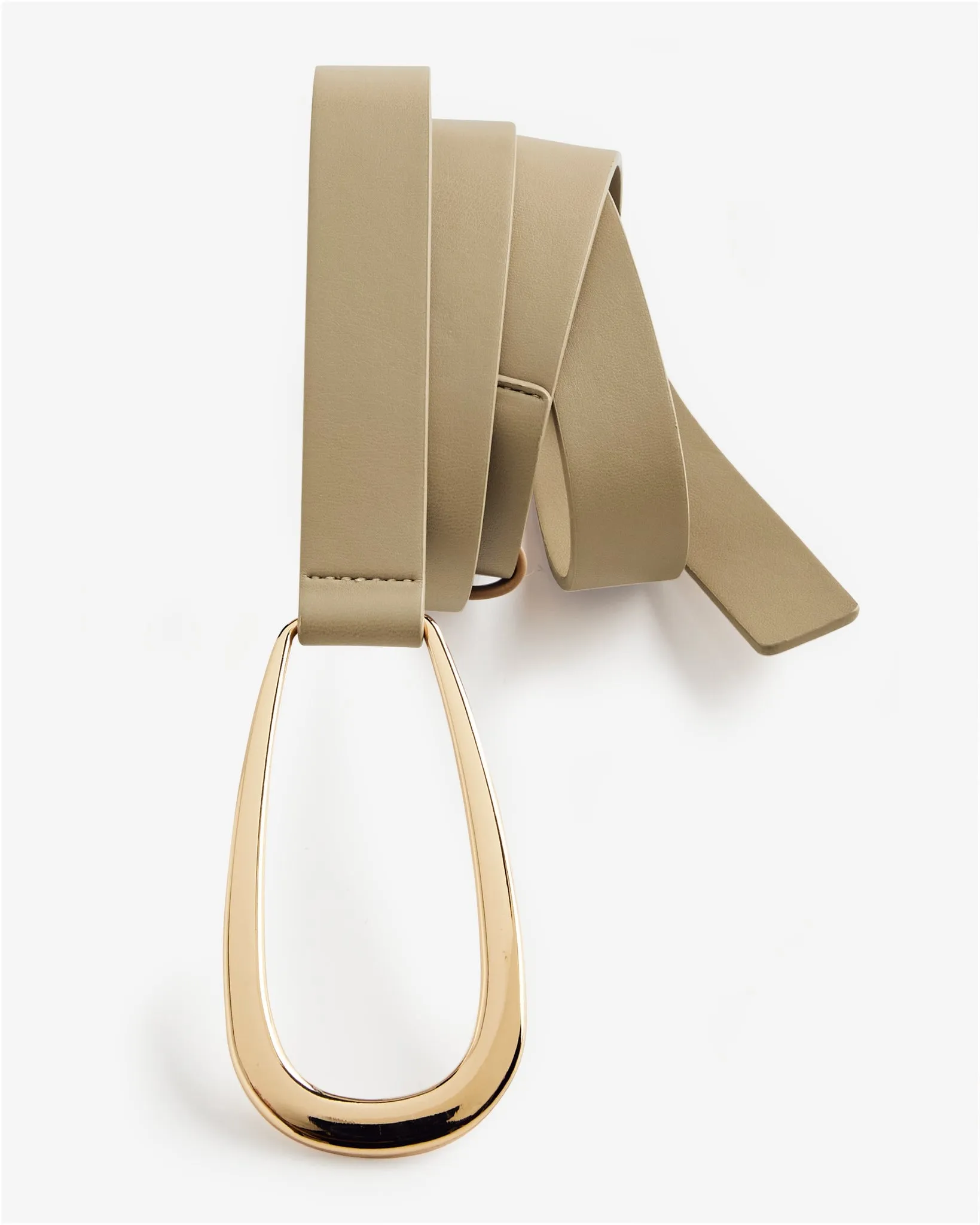 Gold Hardware Wrap Belt Beige/Gold sold by Boston Proper