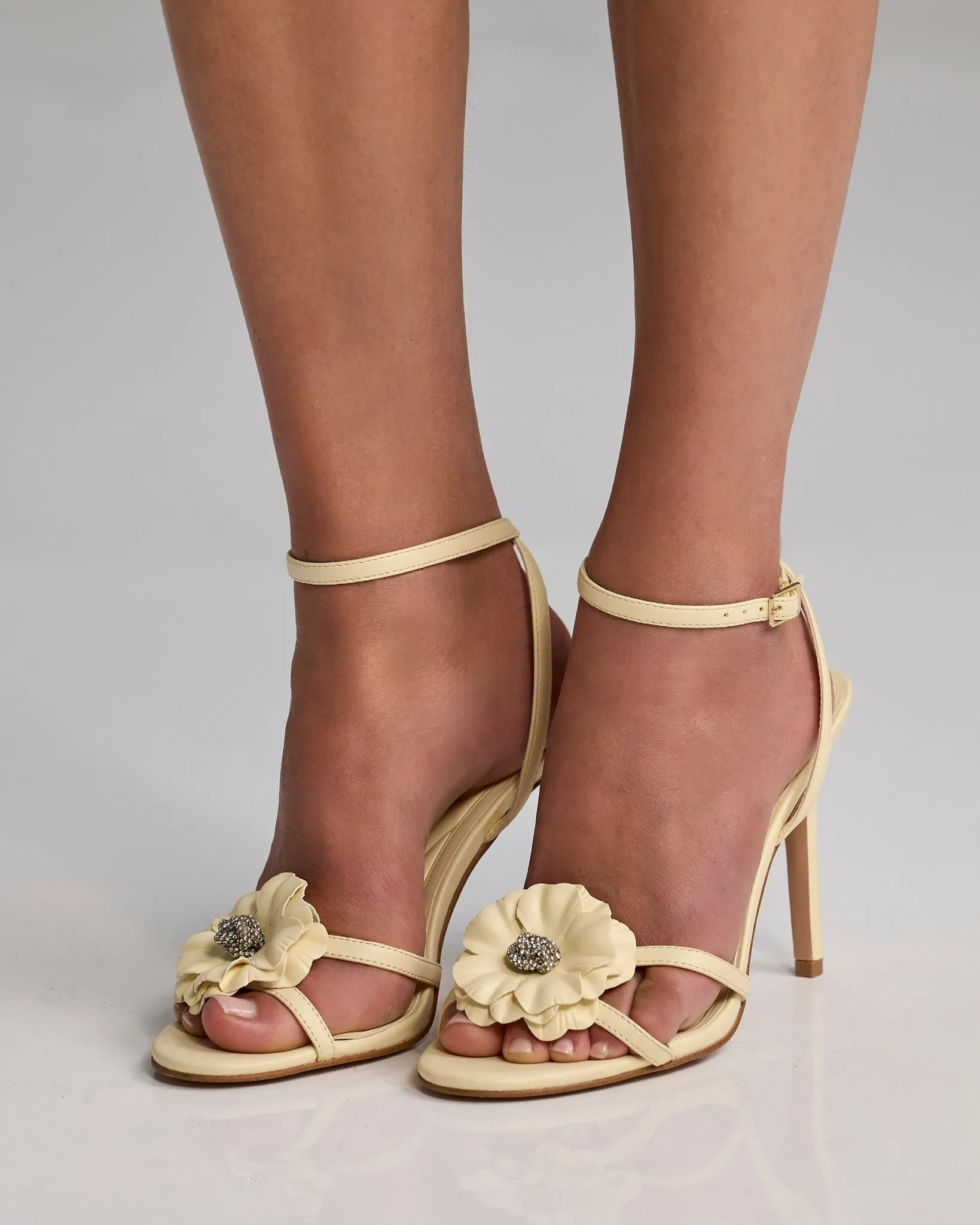 Floral Beaded Heel Yellow sold by Boston Proper product image thumbnail 2