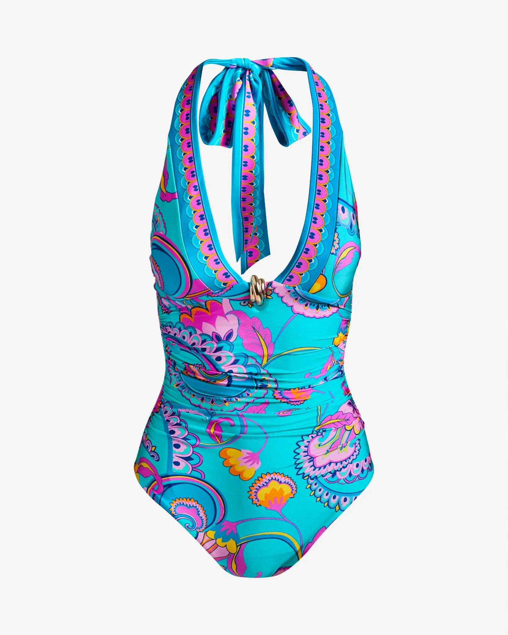 Mykonos Hardware One Piece Teal sold by Boston Proper product image thumbnail 2