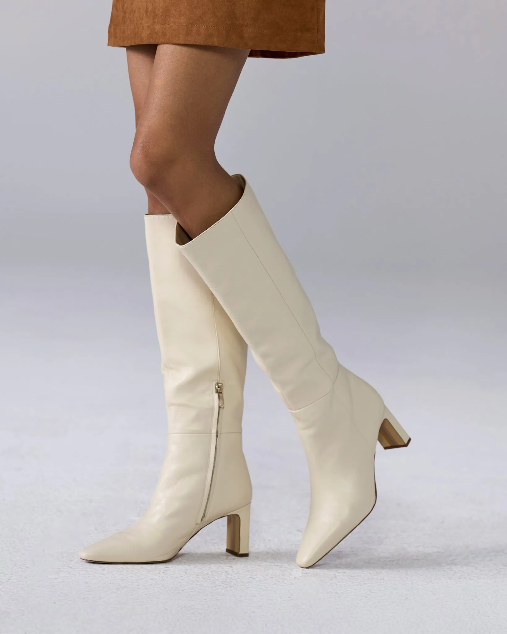 Sam Edelman Pointed Toe Boot Ivory sold by Boston Proper product image thumbnail 2