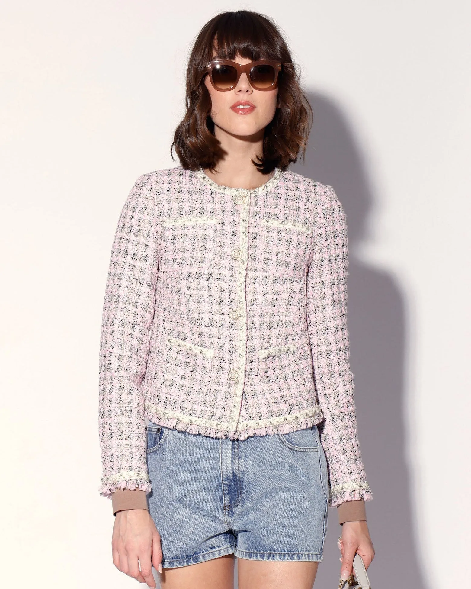 Farah Jacket, Carousel Tweed sold by Boston Proper