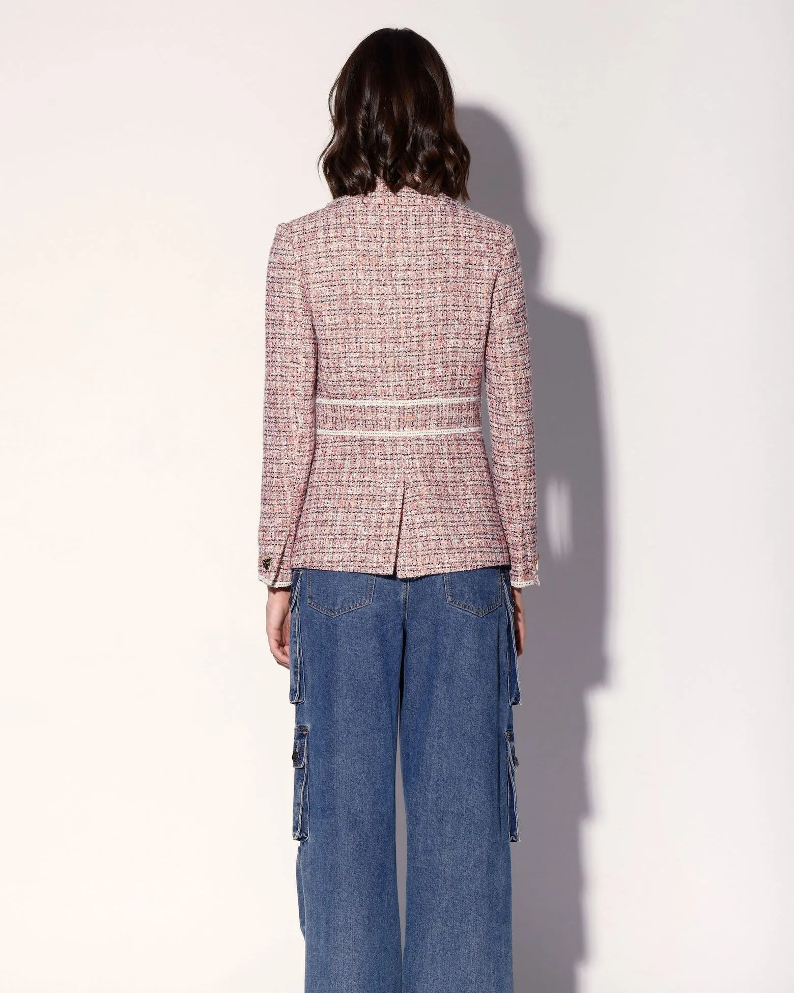 Huxley Blazer, Canyon Tweed sold by Boston Proper product image thumbnail 4