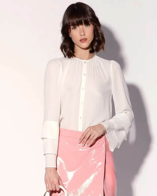 Dua Top, Ivory sold by Boston Proper