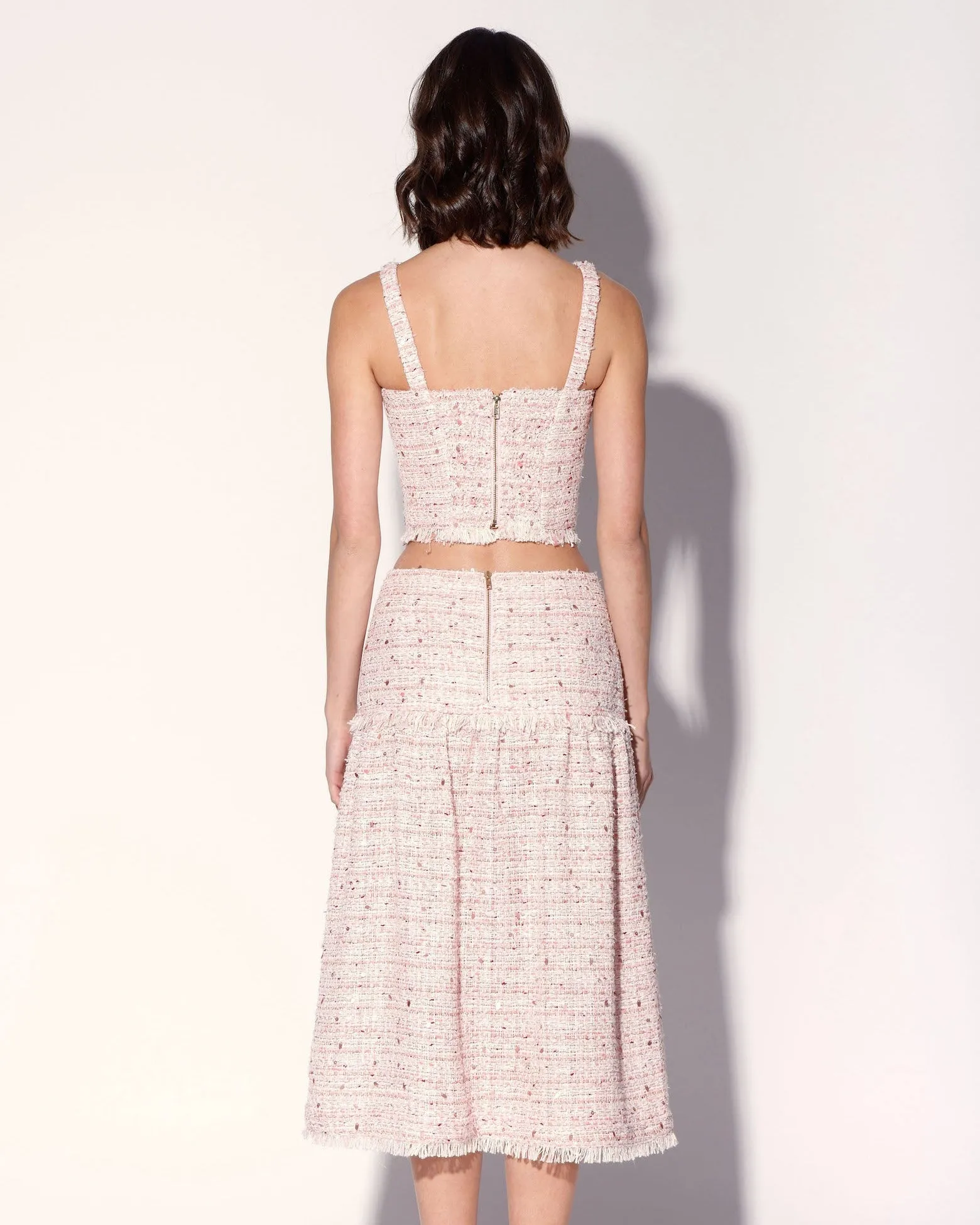 Aria Top, Blossom Tweed sold by Boston Proper product image thumbnail 4