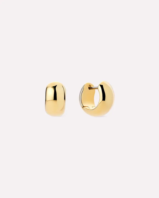 Gold Hoop Earrings - Giulia Bold sold by Boston Proper