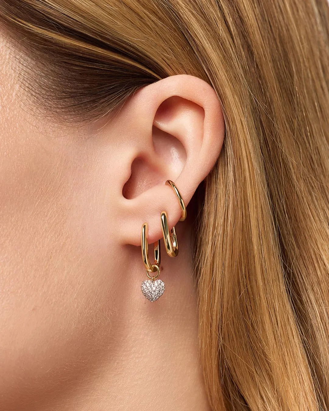 Drop Earrings - Ellery Hoops sold by Boston Proper product image thumbnail 2