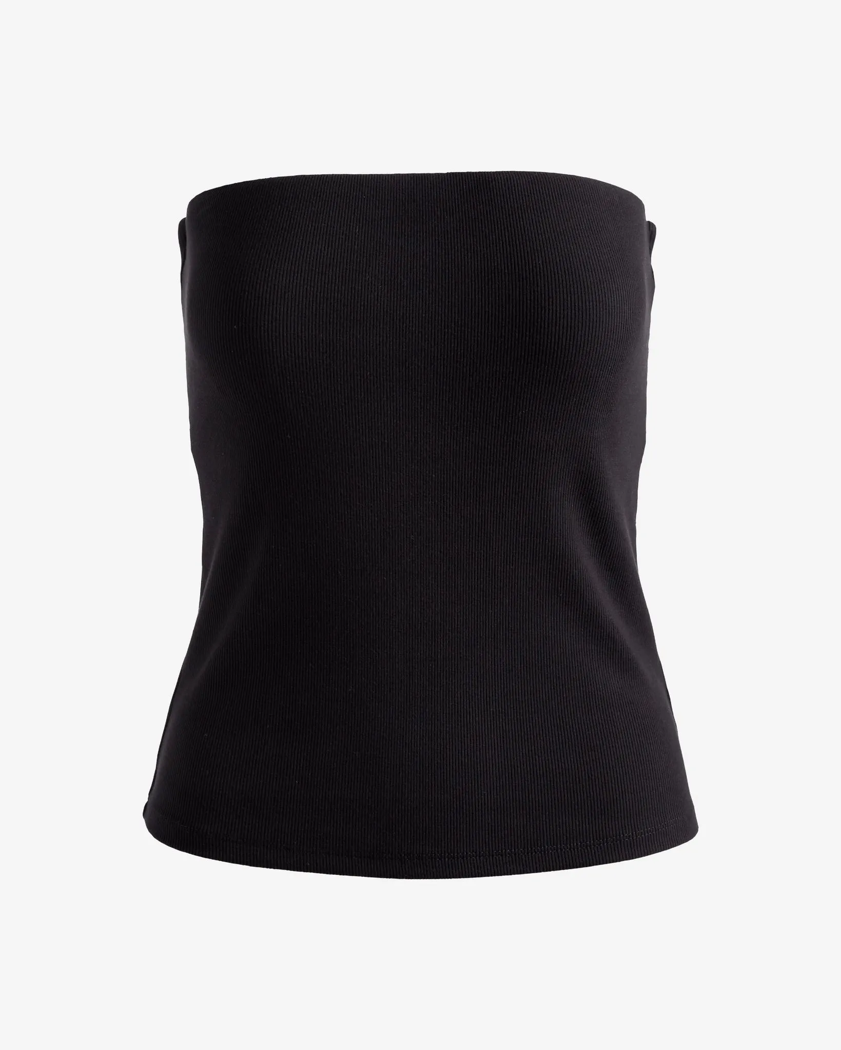 So Essential Ribbed Strapless Tube Top Proper Black sold by Boston Proper product image thumbnail 2