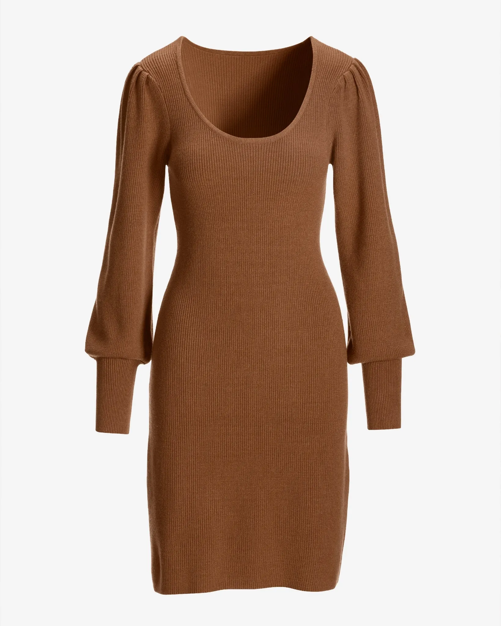 Scoop Neck Balloon Sleeve Sweater Dress Thrush sold by Boston Proper product image thumbnail 2