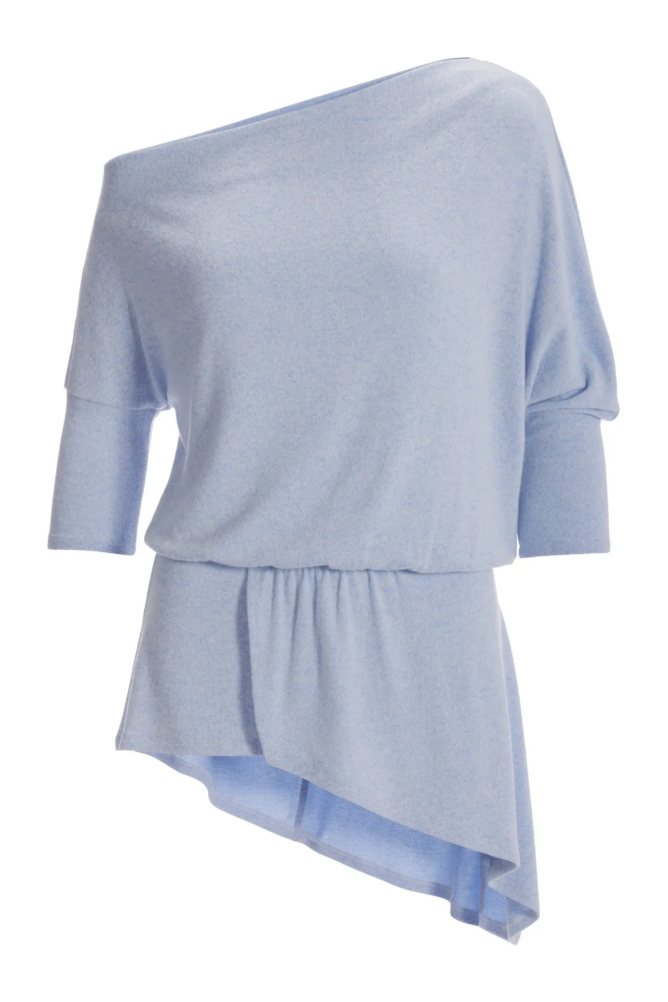 So Soft Asymmetrical Slouchy Tunic Denim sold by Boston Proper product image thumbnail 2