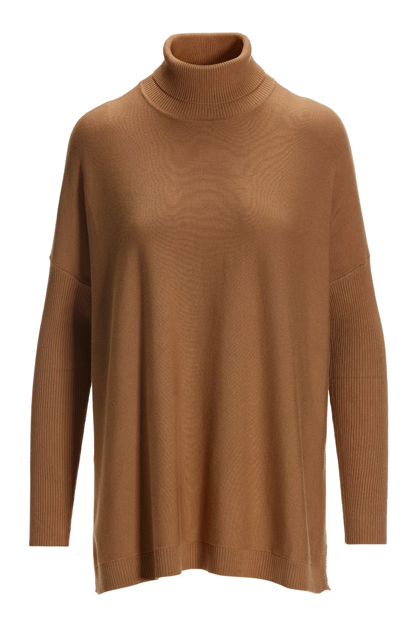 Turtleneck Tunic Brown sold by Boston Proper product image thumbnail 2