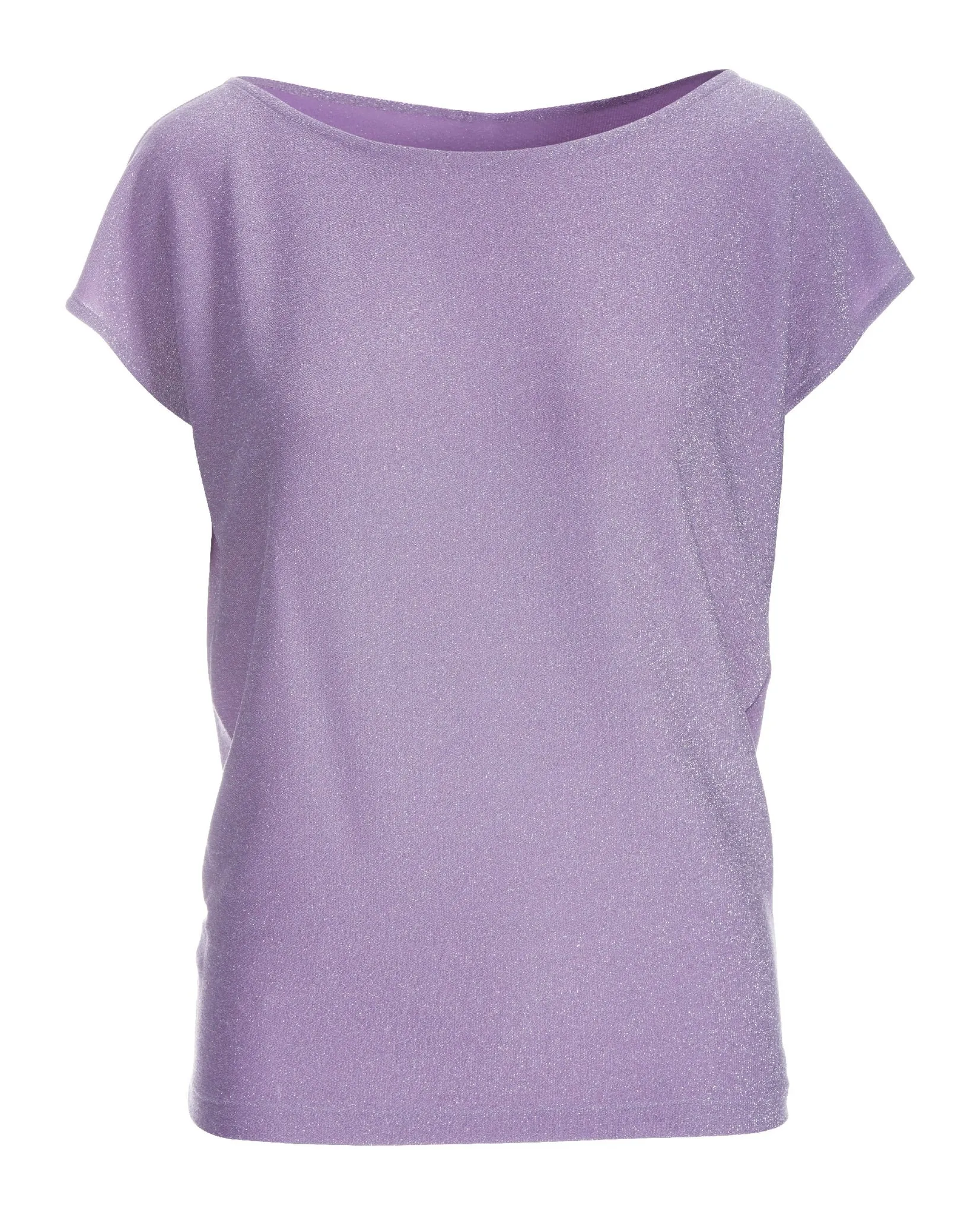 Metallic Slouchy Cap Sleeve Lavender Bloom sold by Boston Proper product image thumbnail 2