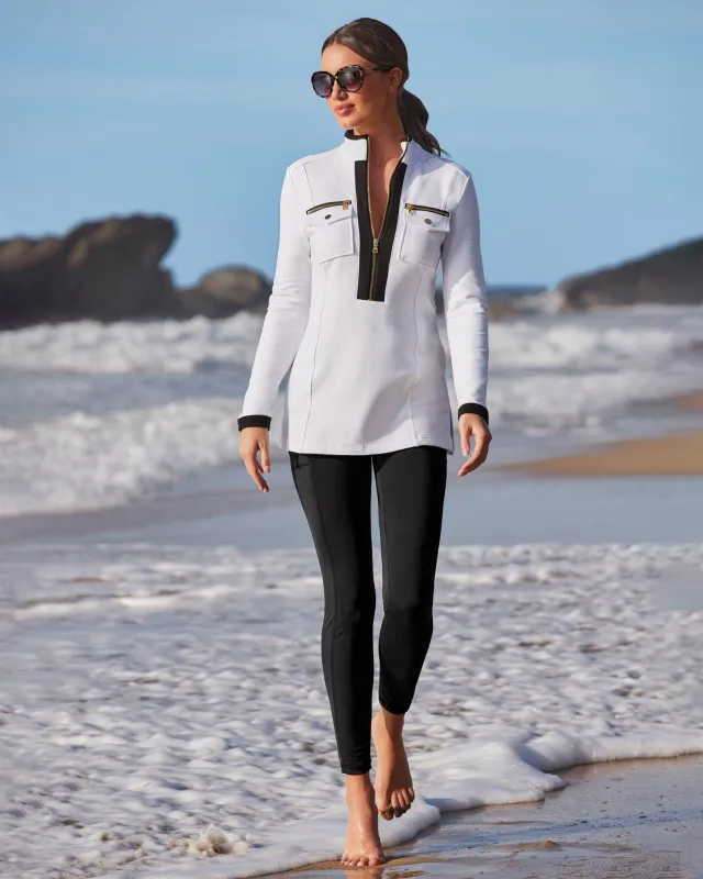 B-Active High Waist Active Legging Black made by Boston Proper