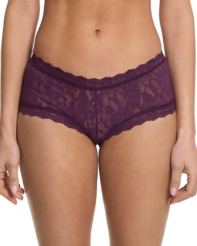 Signature Lace® Boyshort Stone Fruit Purple Sale sold by Boston Proper