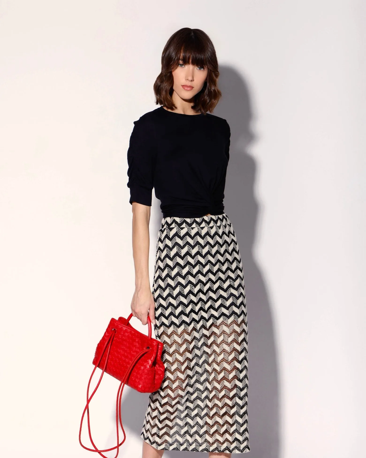 Holly Top, Black sold by Boston Proper product image thumbnail 2