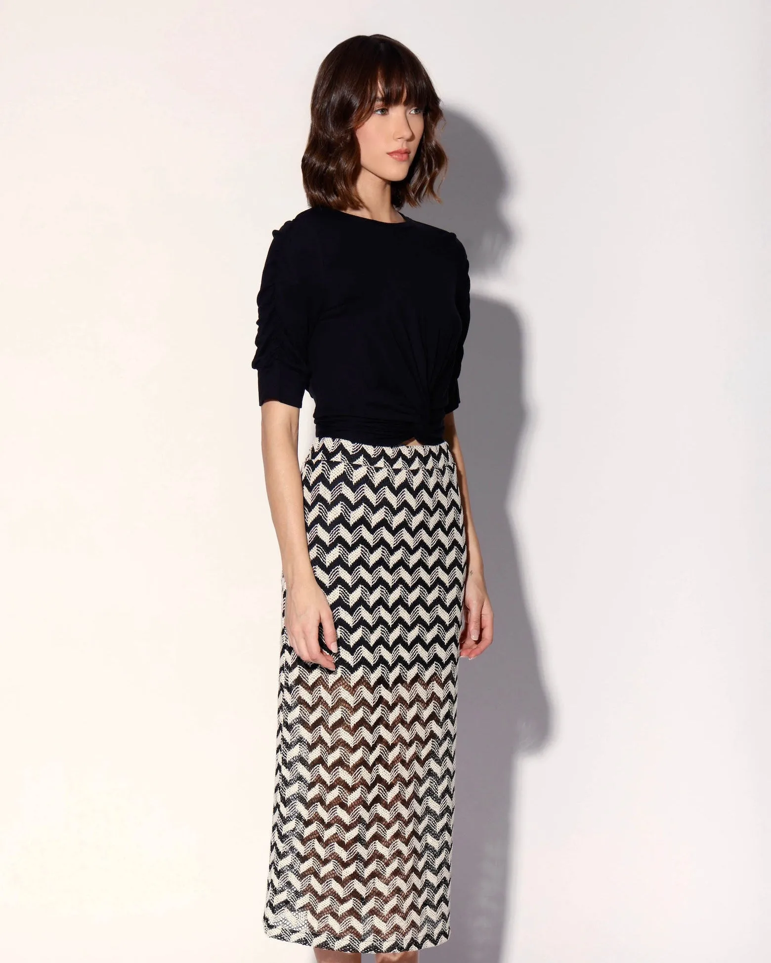Holly Top, Black sold by Boston Proper product image thumbnail 3