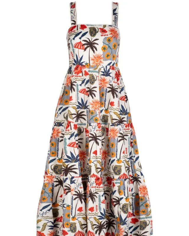 Lizzie Dress In Riviera made by Change of Scenery