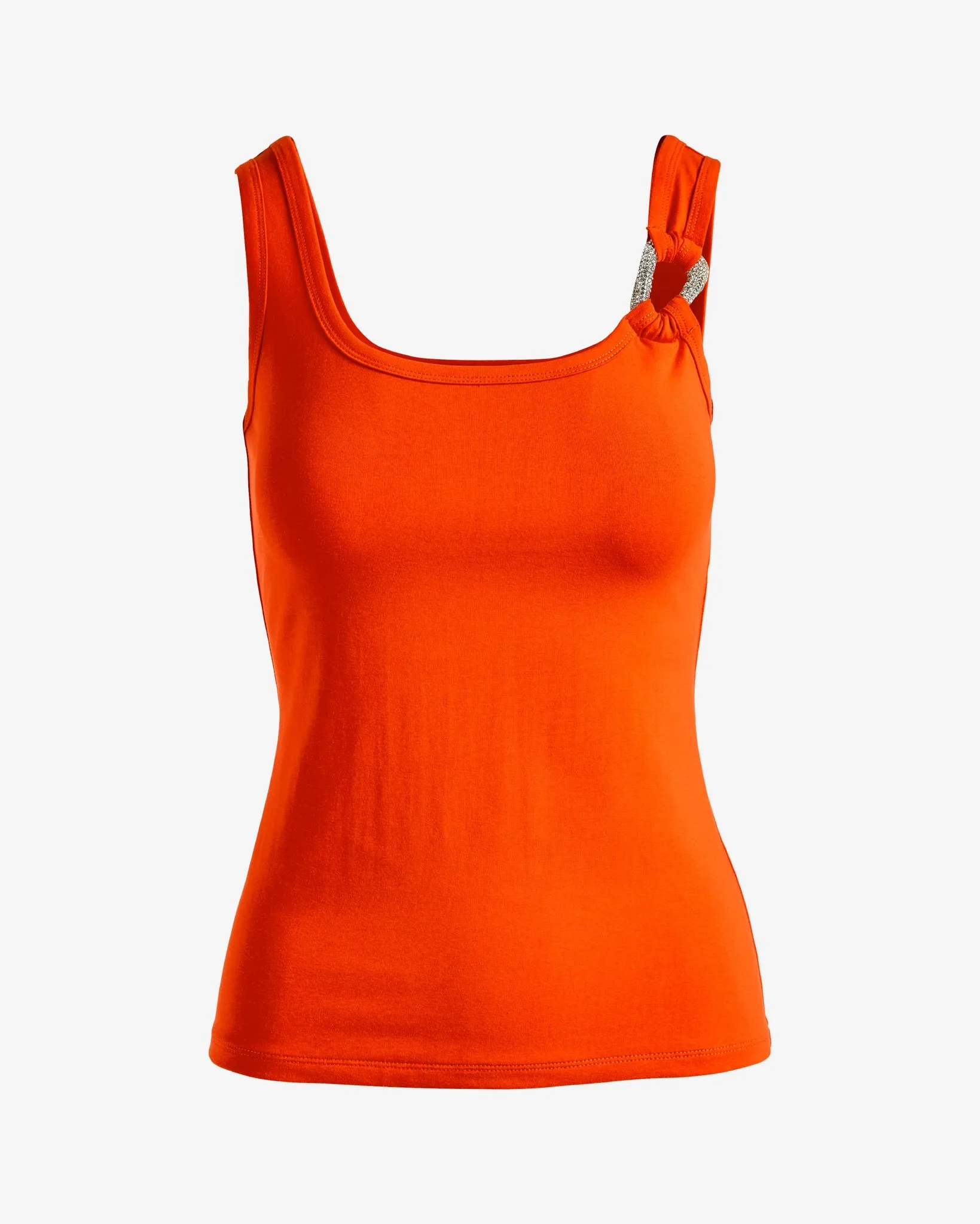 So Sexy Crystal Hardware Trim Scoop Neck Tank Fiesta sold by Boston Proper product image thumbnail 2