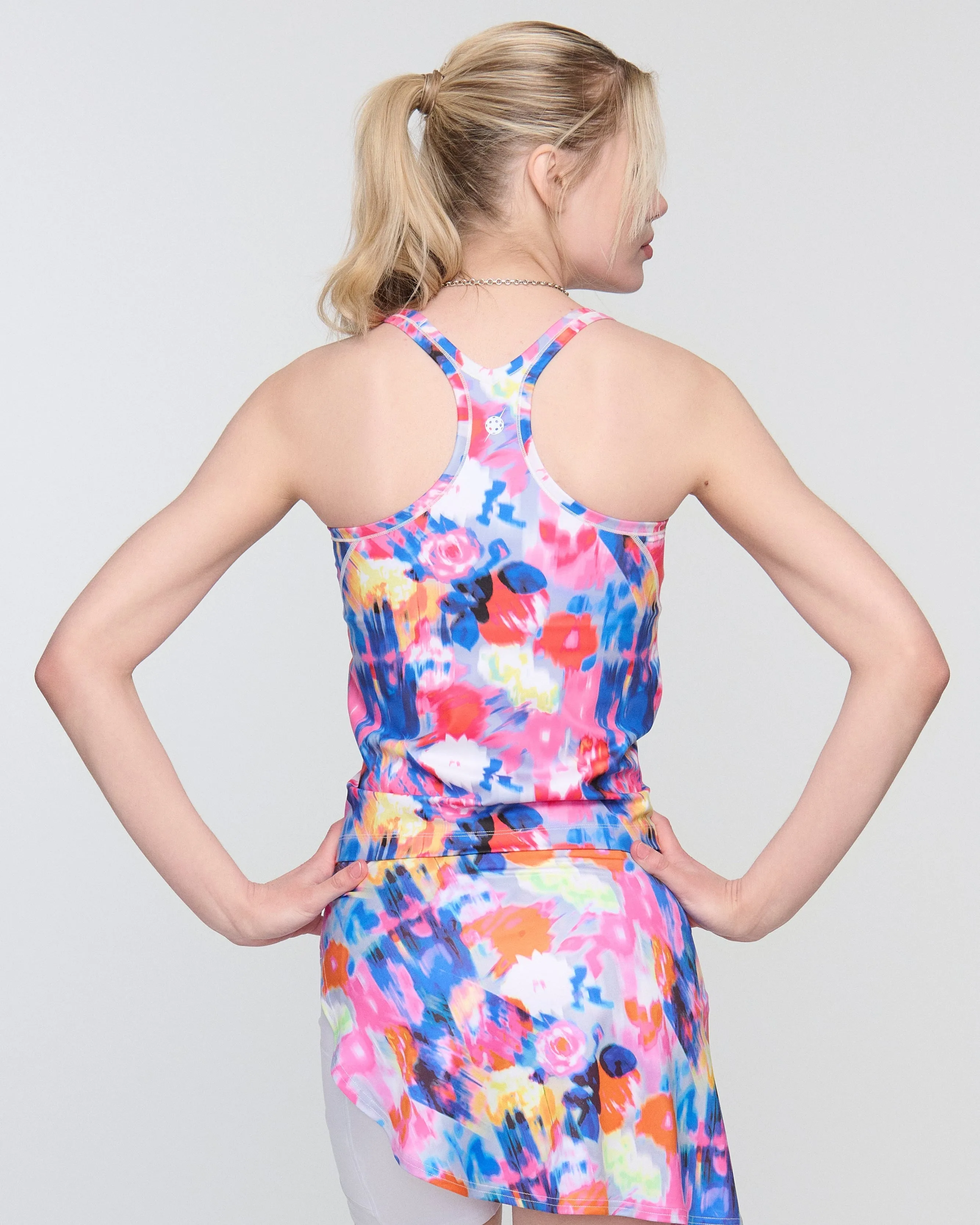 Andi Rally Racerback Pickleball Top – Mid-Length Performance Tank sold by Boston Proper product image thumbnail 2