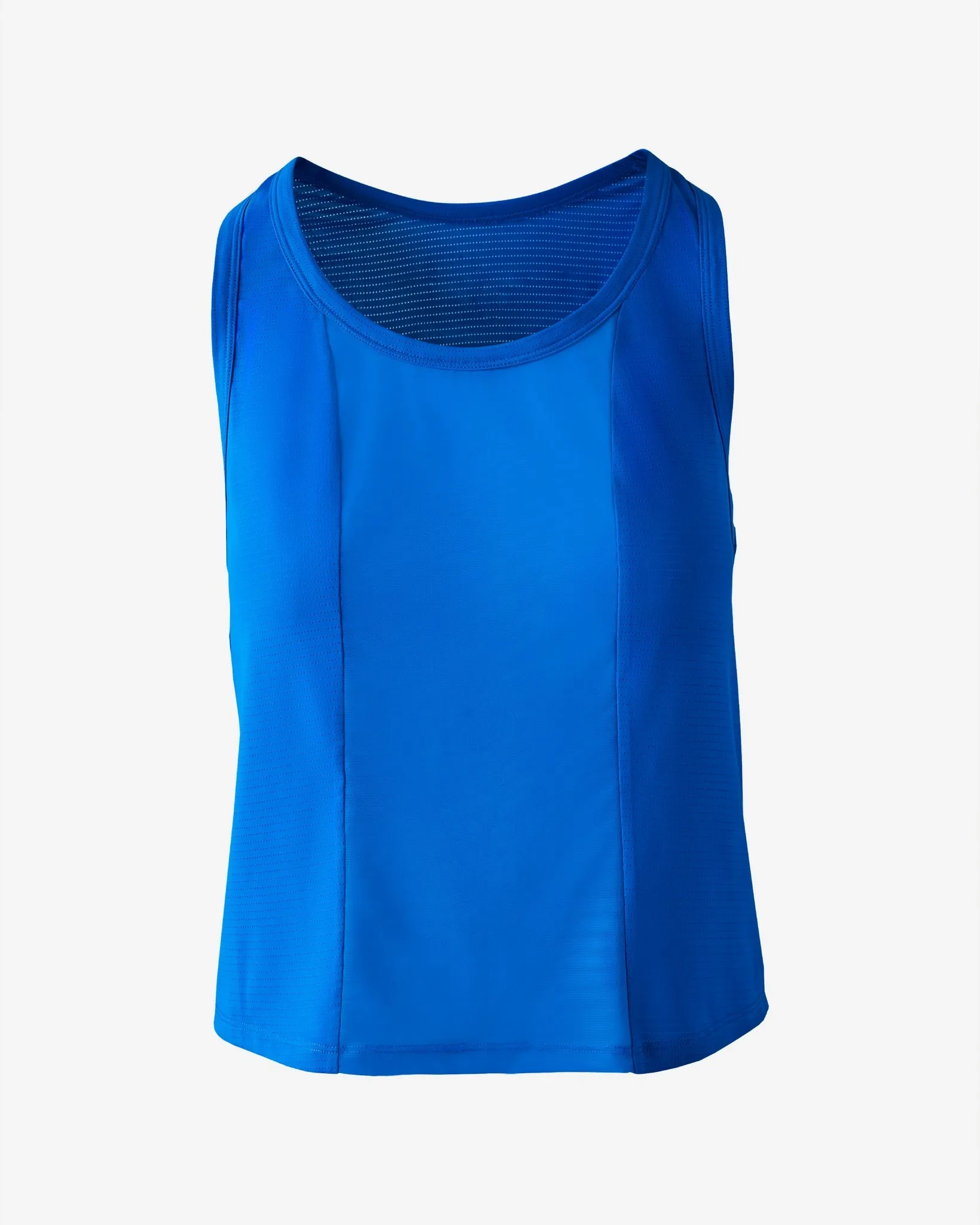 Pickletini x Boston Proper Mesh Inset Performance Tank Royal Blue sold by Boston Proper product image thumbnail 2