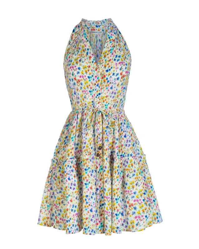 Charlotte Dress In Wildflower Fields made by Change of Scenery