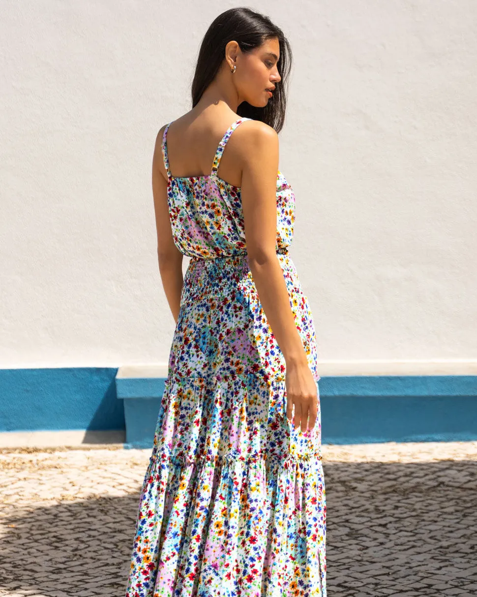 Charlie Skirt In Wildflower Patch sold by Boston Proper product image thumbnail 5