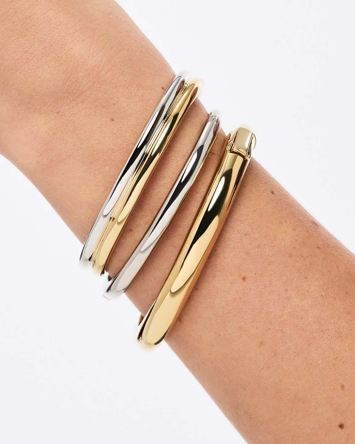 Cuff Bracelet - Arlo Double Two Tone sold by Boston Proper product image thumbnail 2