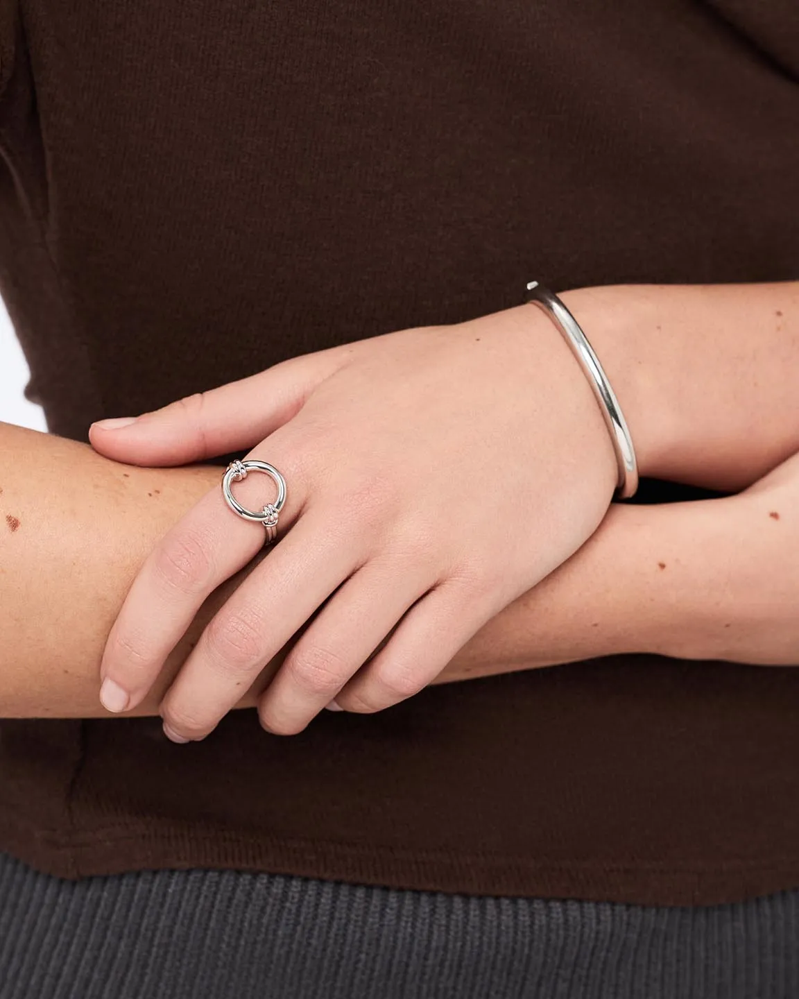 Statement Ring - Remi Silver sold by Boston Proper product image thumbnail 2