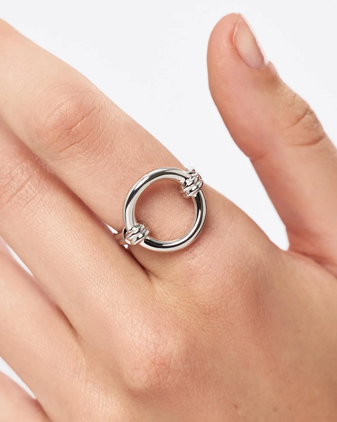 Statement Ring - Remi Silver sold by Boston Proper product image thumbnail 3