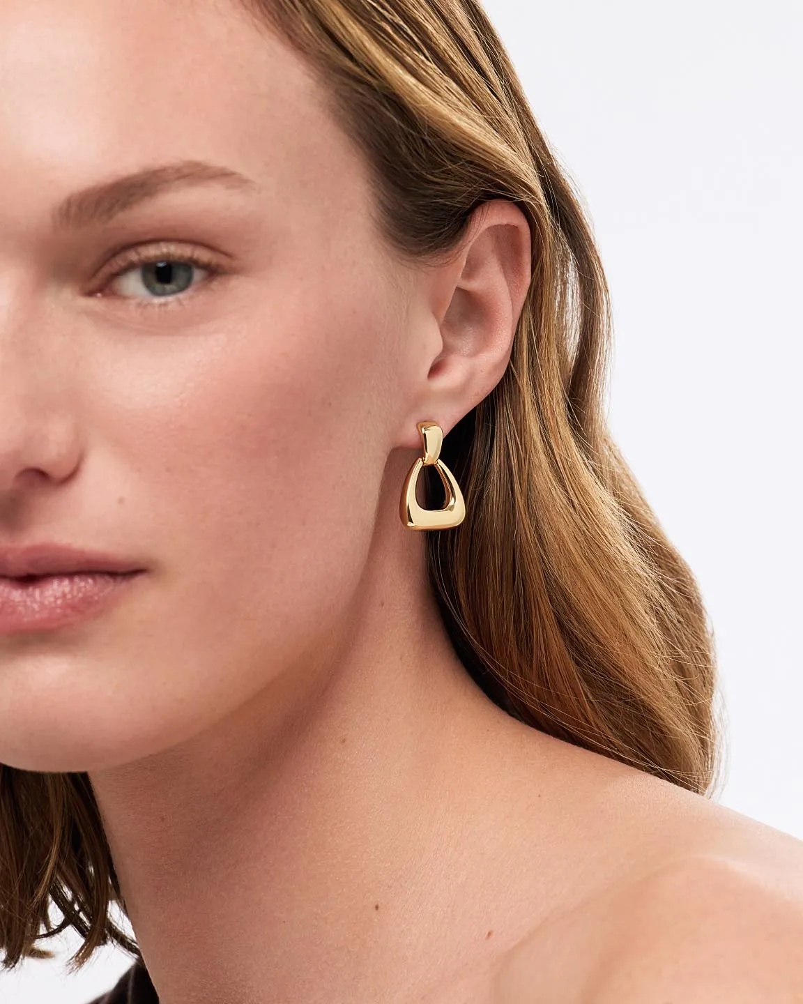 Statement Earrings - Dakota Door Knocker sold by Boston Proper product image thumbnail 4
