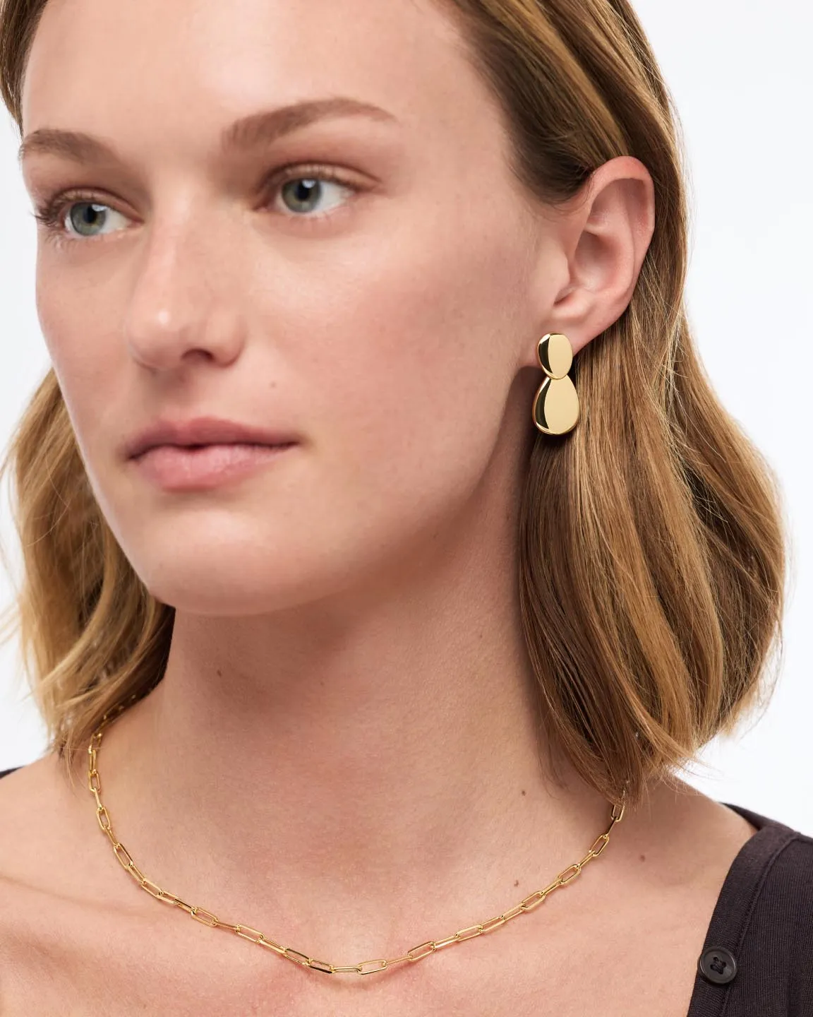 Drop Earrings - Pebble Earrings sold by Boston Proper product image thumbnail 2
