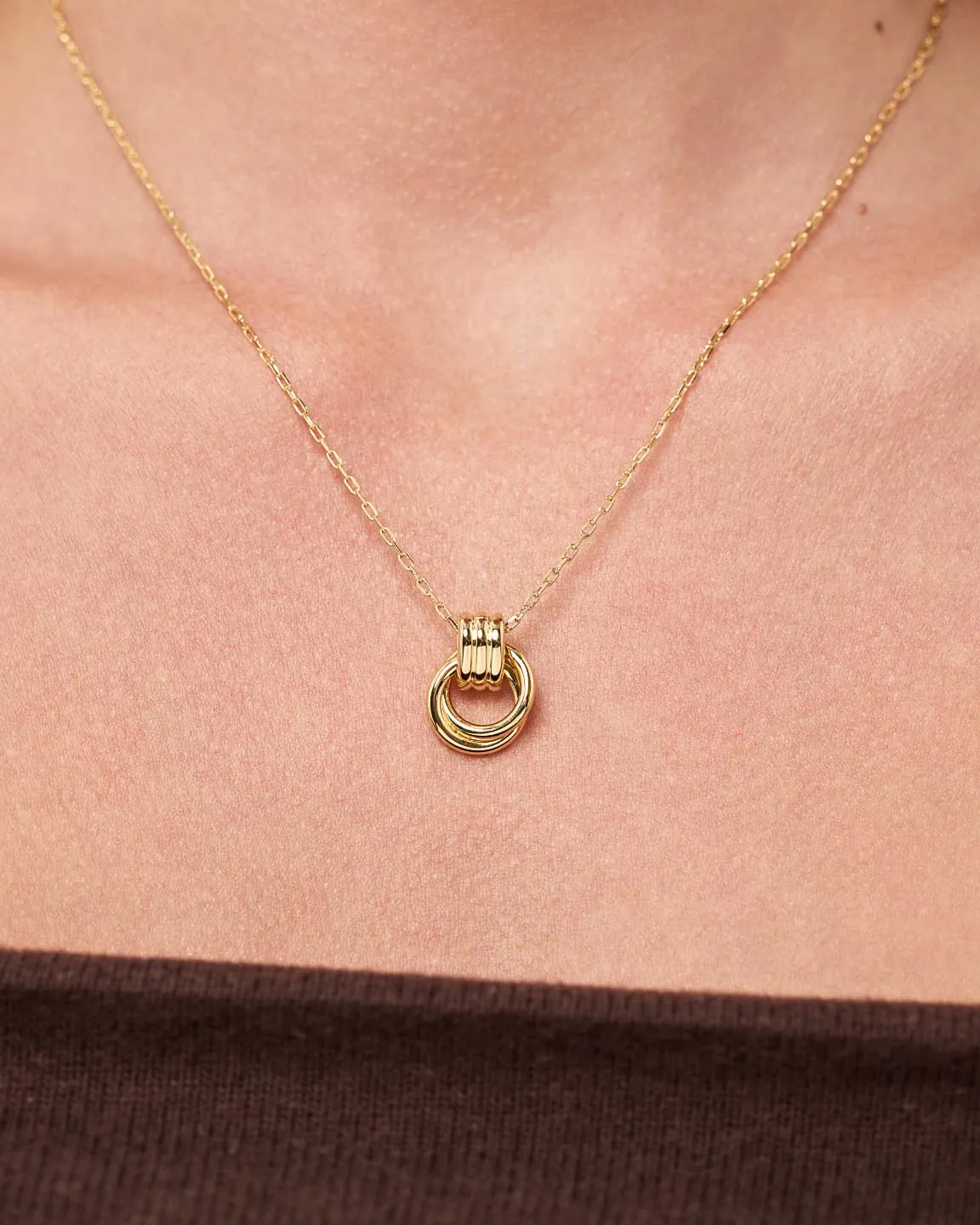 Statement Necklace - Palmer Gold sold by Boston Proper product image thumbnail 3