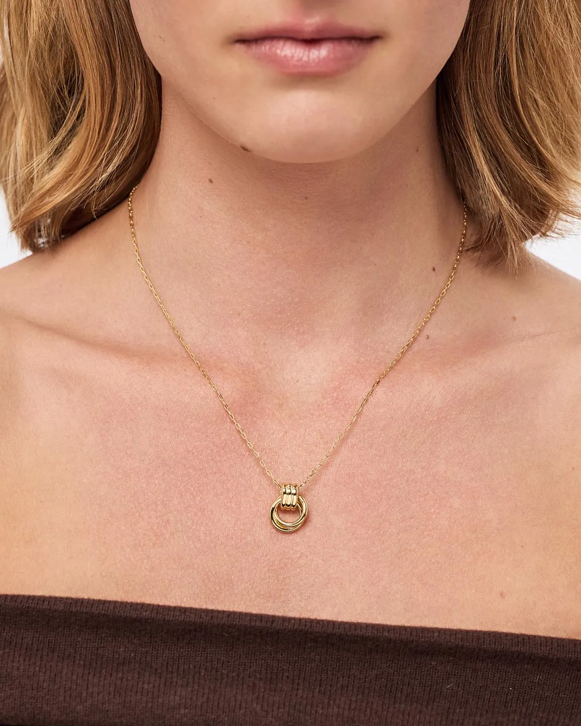 Statement Necklace - Palmer Gold sold by Boston Proper product image thumbnail 4