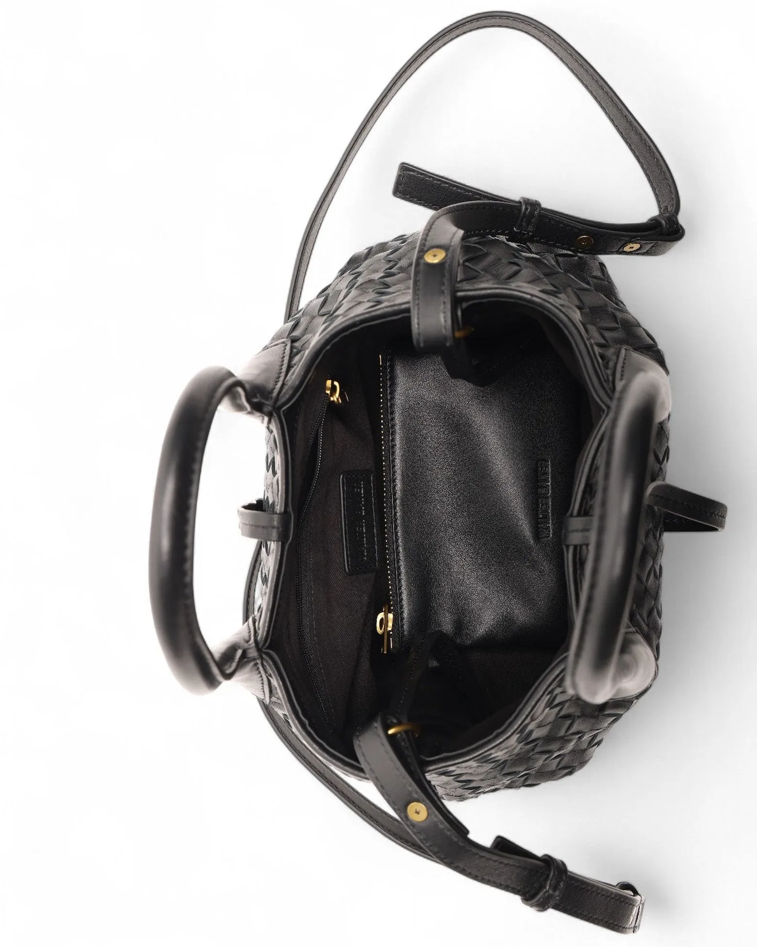 Alina Mini Tote, Black sold by Boston Proper product image thumbnail 4