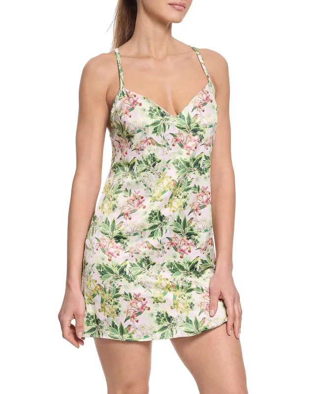 Satin Sleep Chemise French Garden made by Hanky Panky