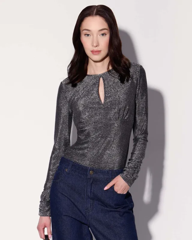 Charlie Top, Shimmer Black made by Walter Baker