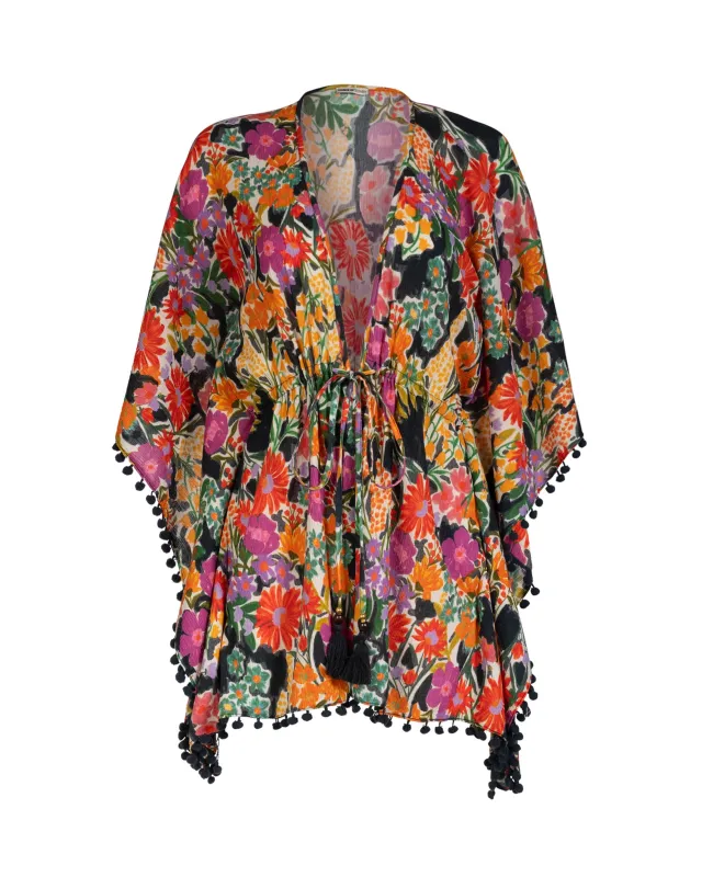 Audrey Caftan In Gardenia made by Change of Scenery
