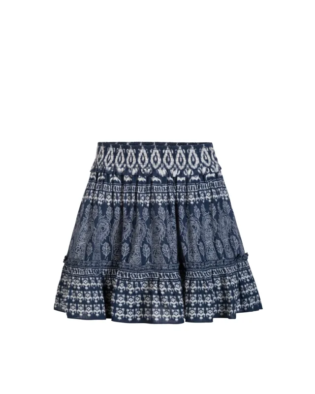 Devon Skirt In Tivara Ikat made by Change of Scenery