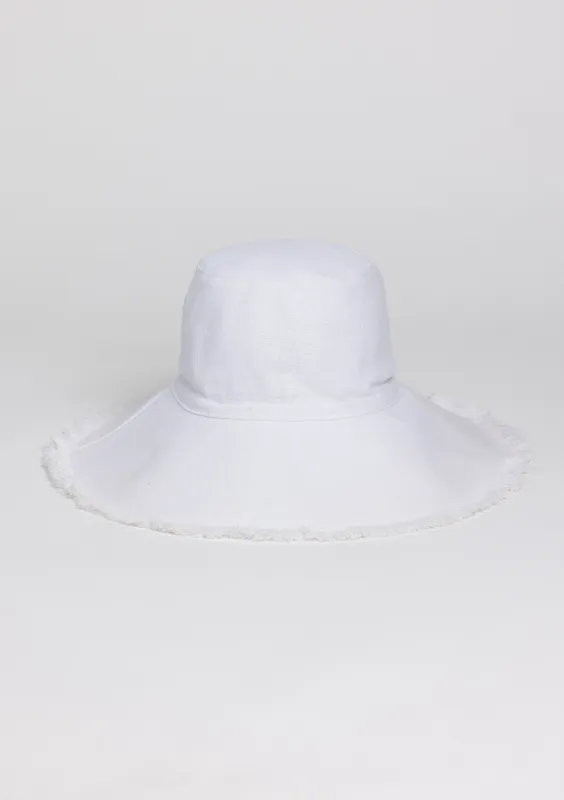 Canvas Packable Sun Hat made by Boston Proper