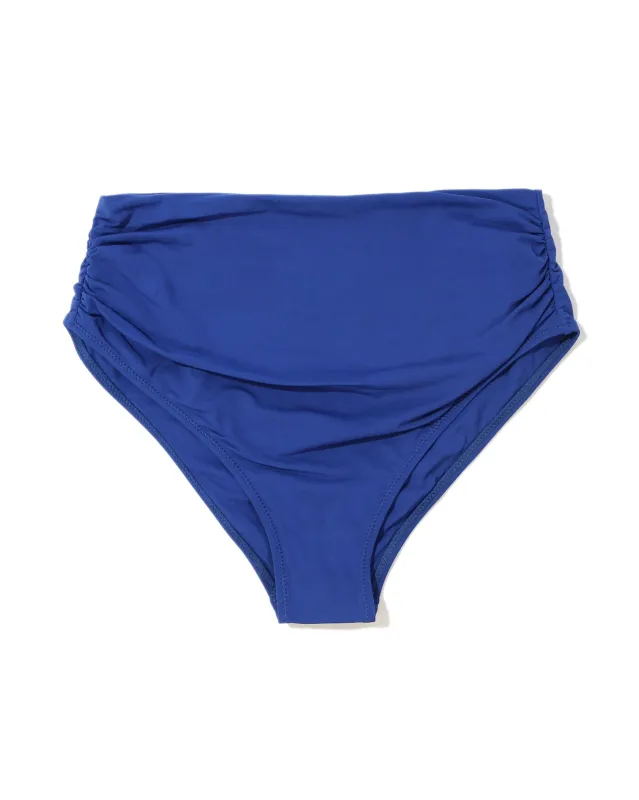 High Rise Cheeky Swimsuit Bottom Poolside Blue made by Hanky Panky