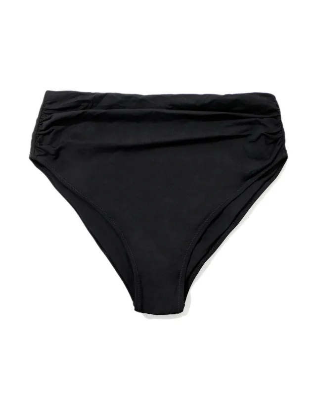 High Rise Cheeky Swimsuit Bottom Black made by Hanky Panky